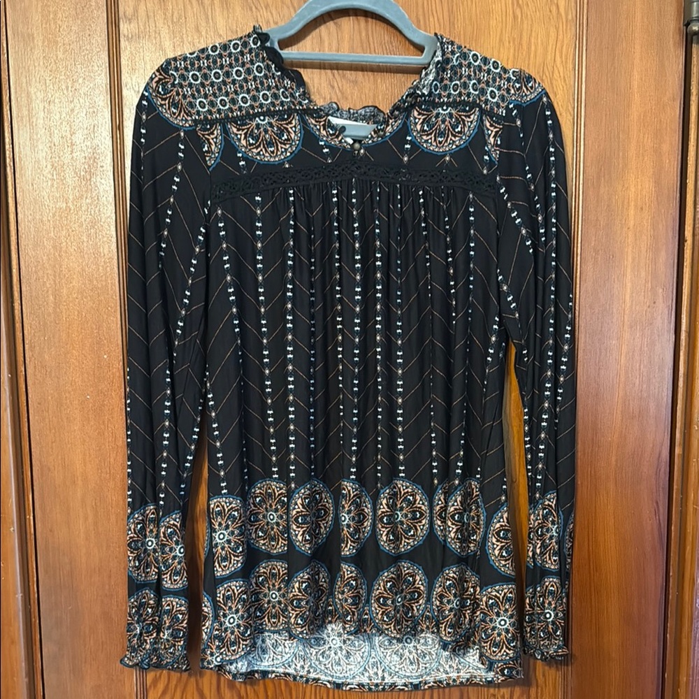 Vintage X America Long Sleeve Blouse